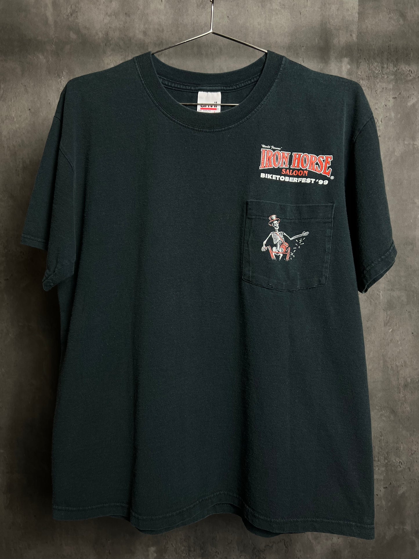 1990s Iron Horse Biketoberfest tee [L]