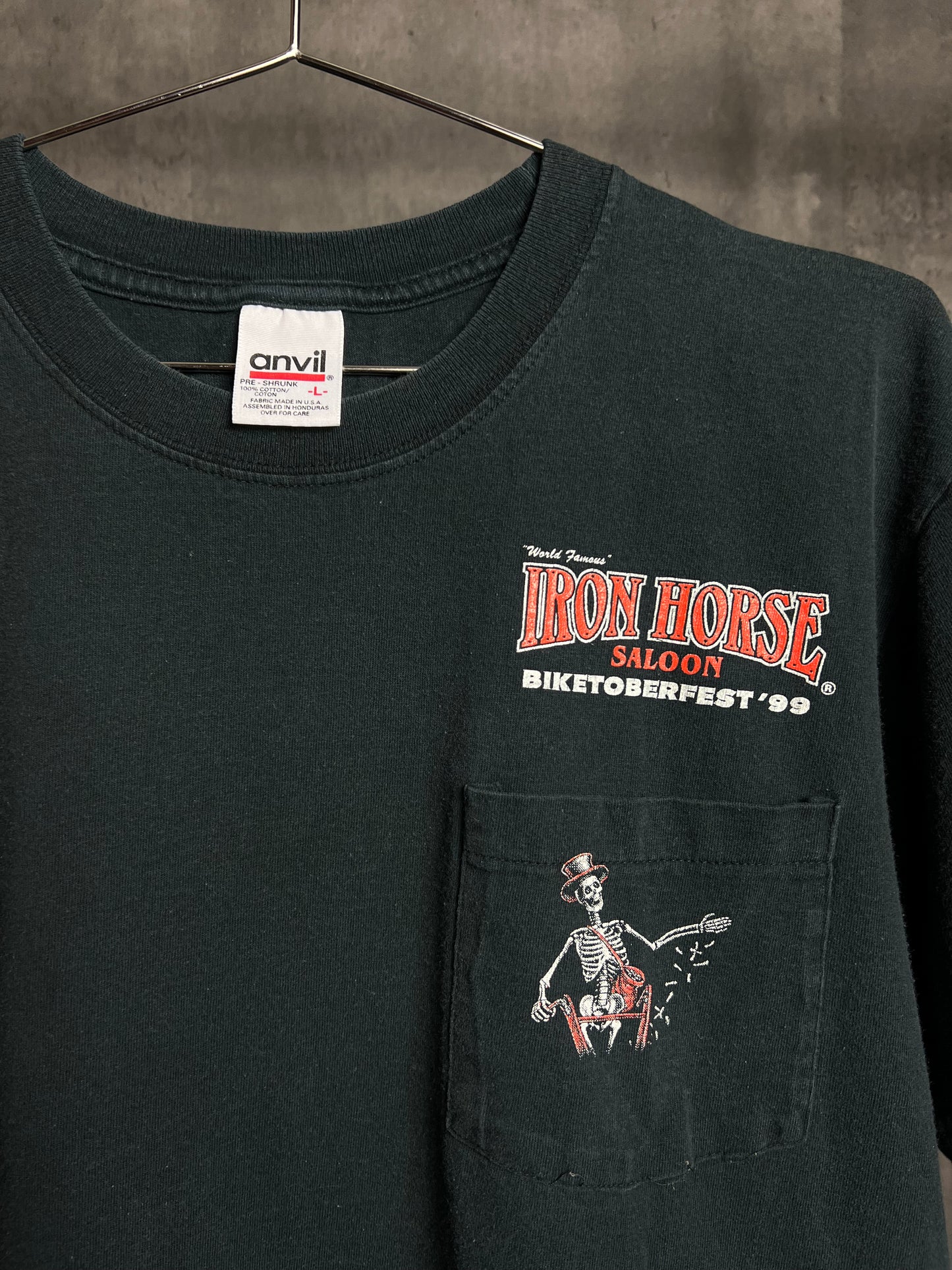 1990s Iron Horse Biketoberfest tee [L]