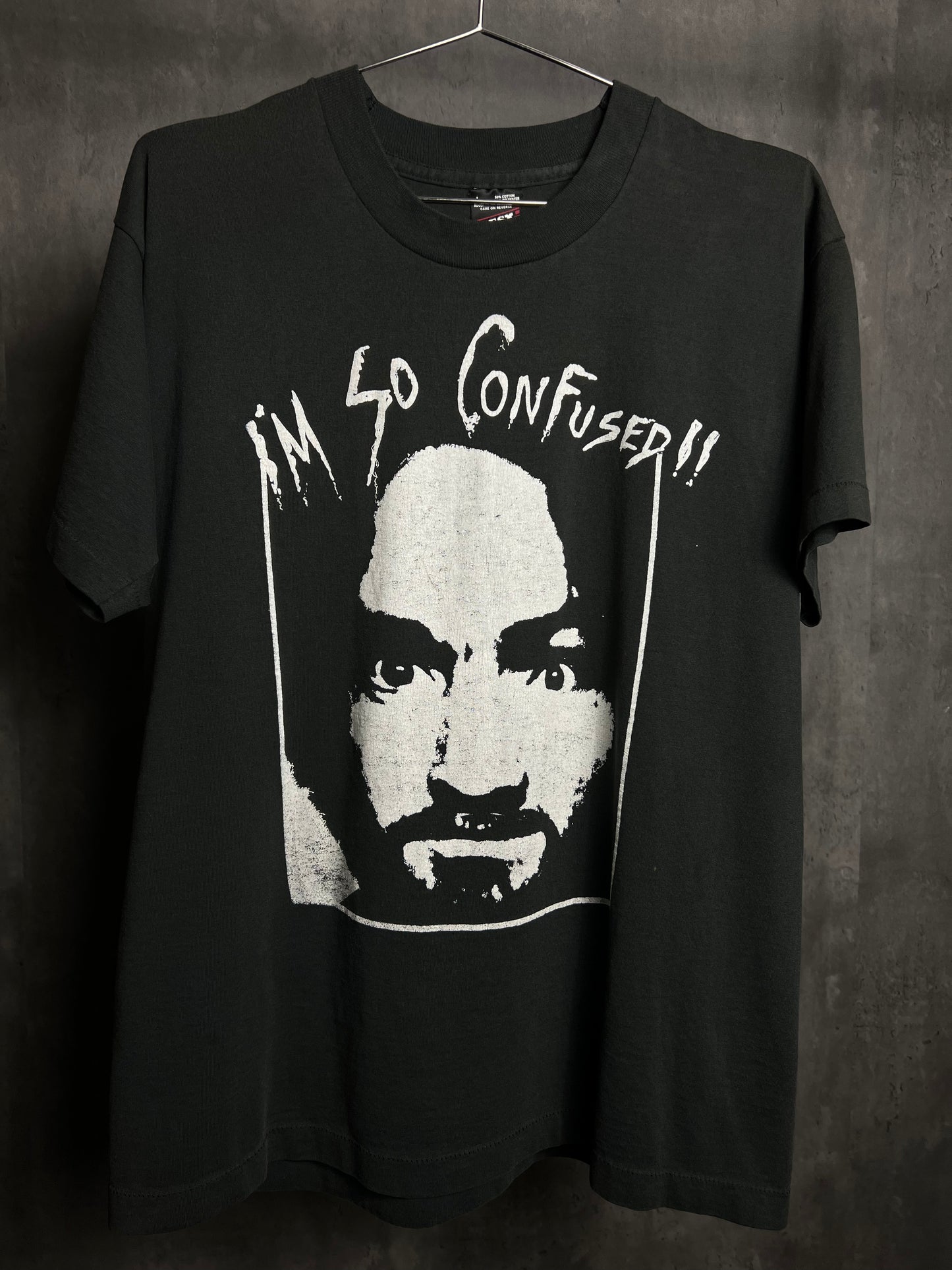 1990s Charles Manson confused tee [L]