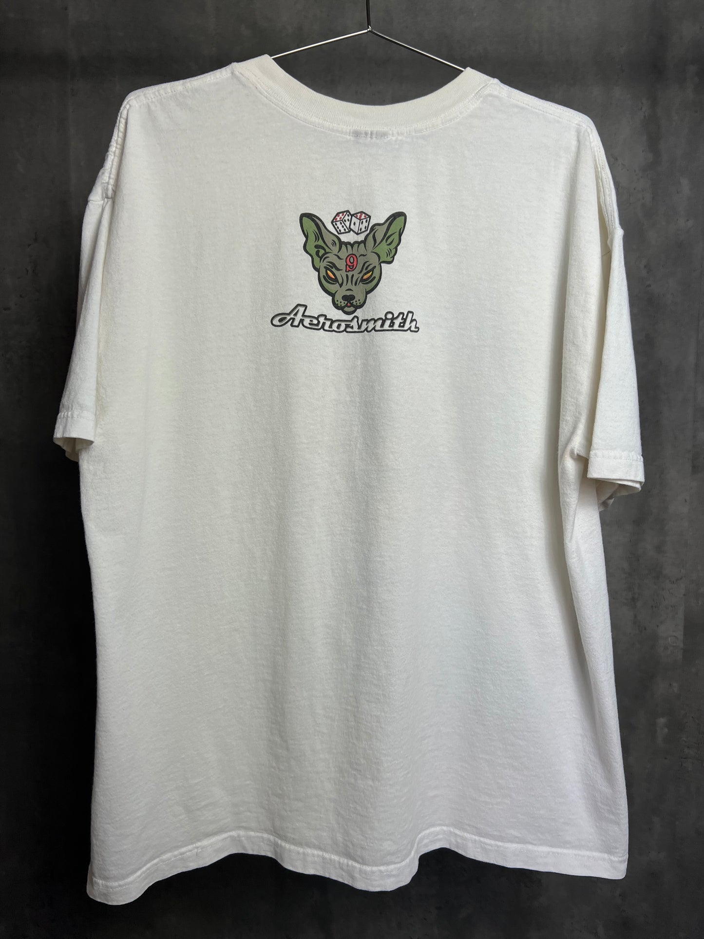 1990s Aerosmith 9 lives tee [xl]