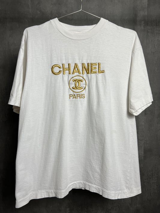 1990s Chanel Bootleg tee [L]