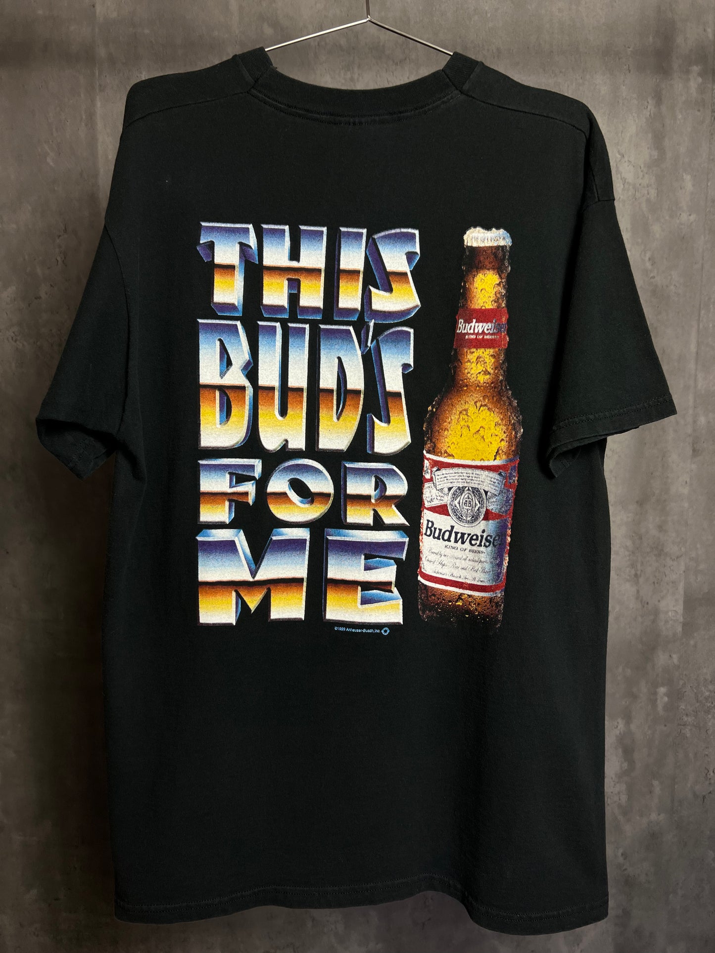 1990s Budweiser beer tee [xl]