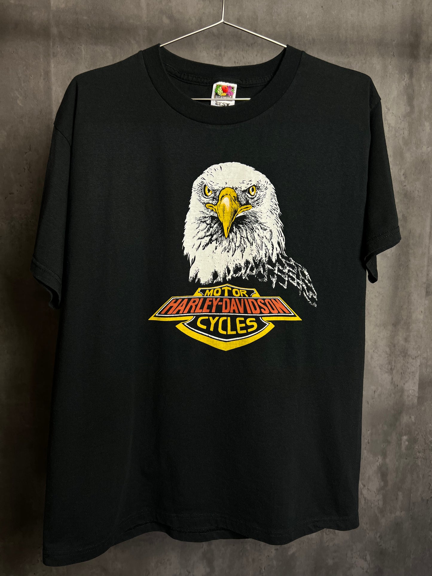 1990s Harley Davidson Eagle tee [L]