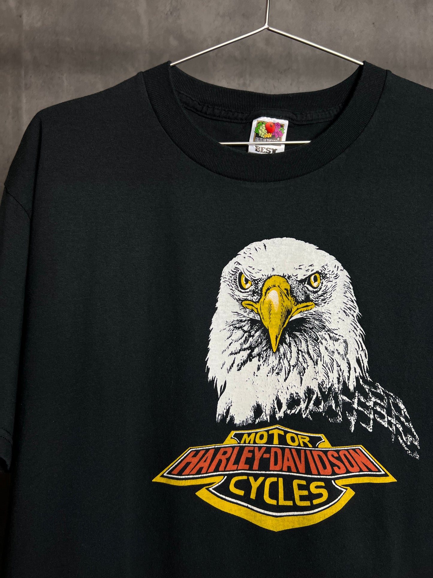 1990s Harley Davidson Eagle tee [L]