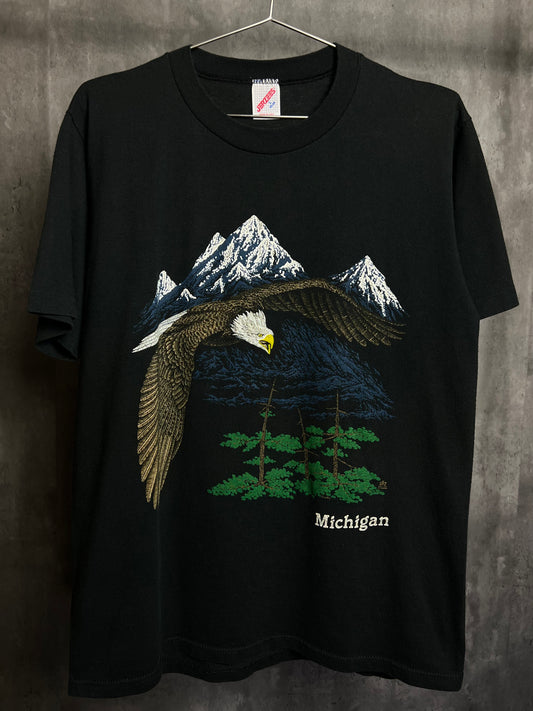 1990s Michigan Eagle tee [L]