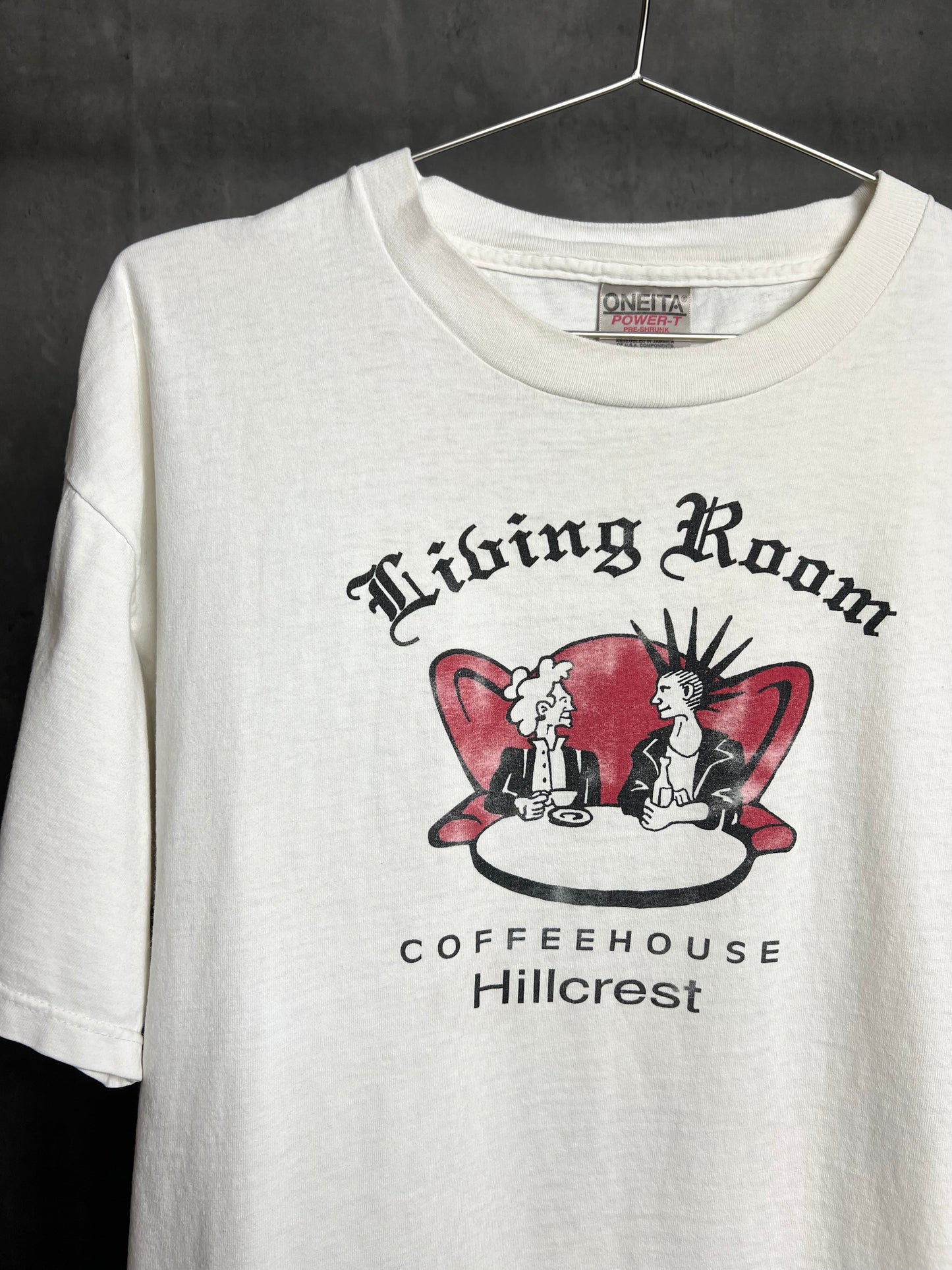 1990s Living room coffehouse tee [xl]