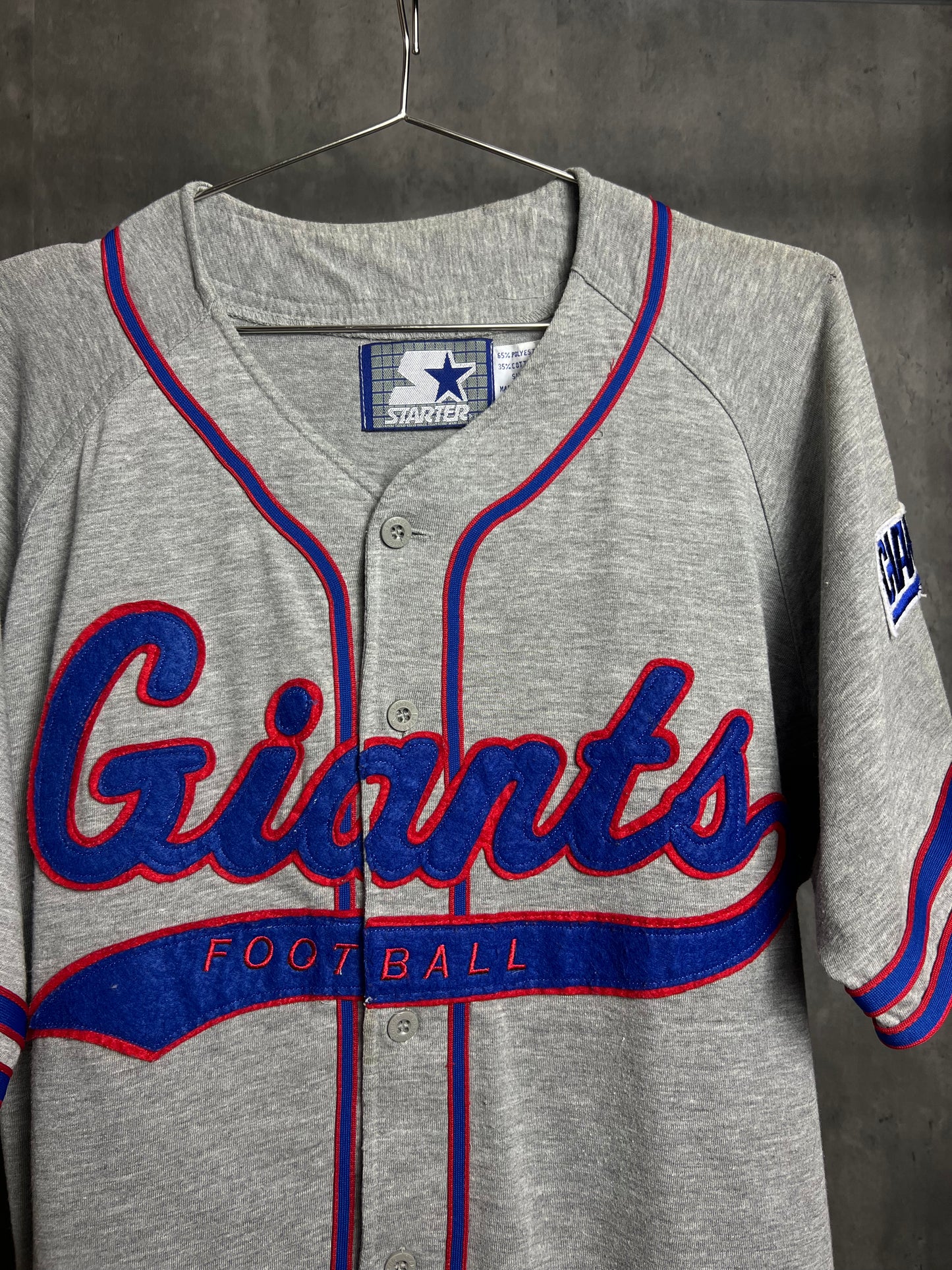 1990s Starter giants football jersey [xl]