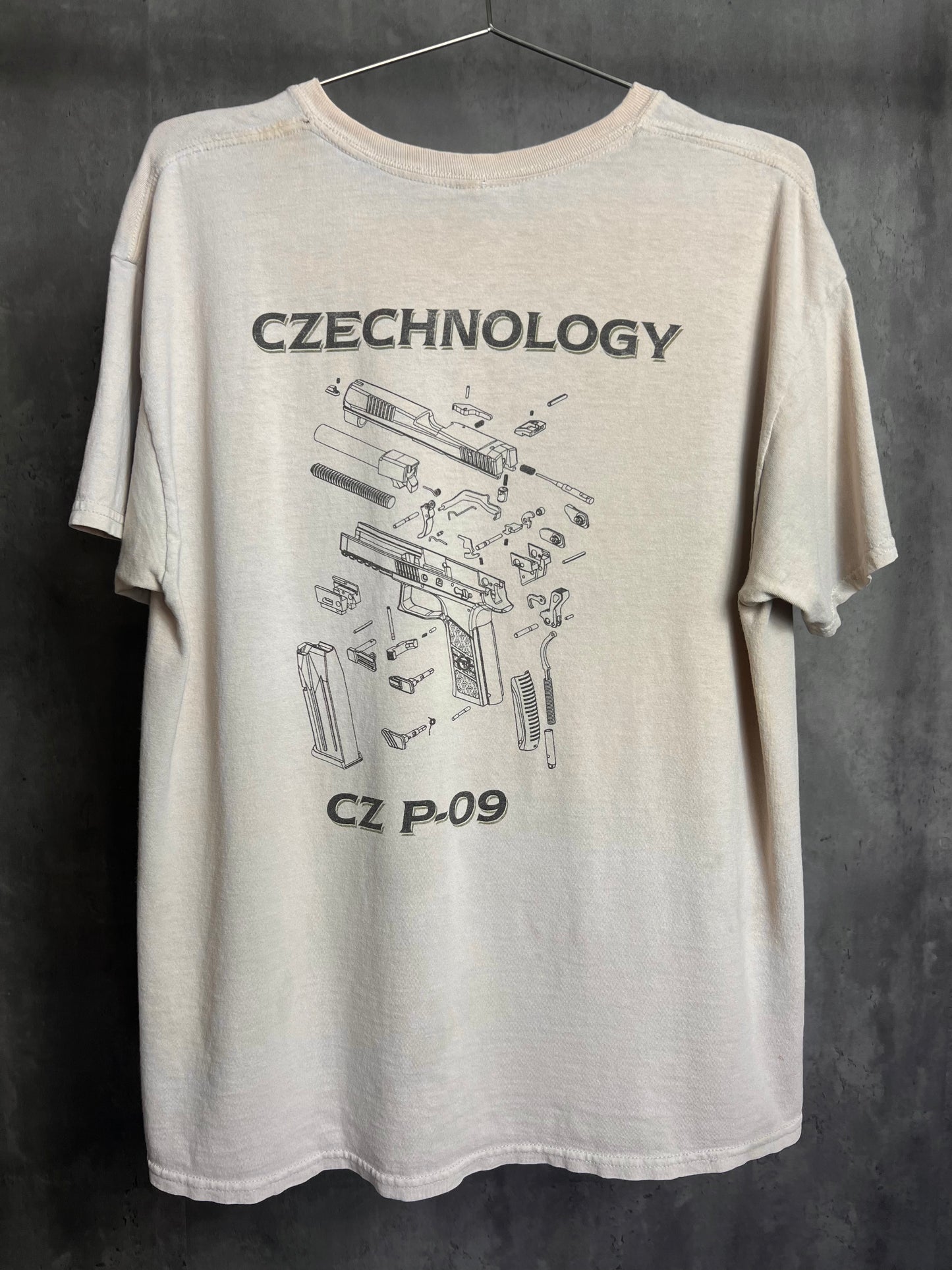 2000s Cz p-09 handgun tee [L]