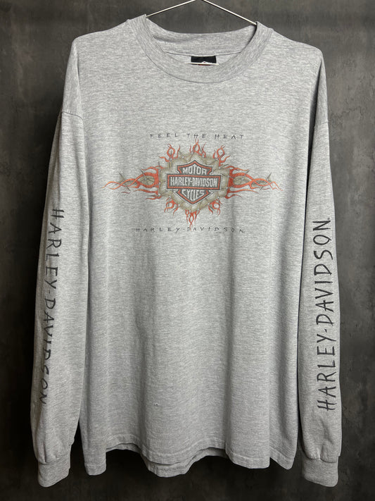 1990s harley davidson barbed wire Ls tee [xl]