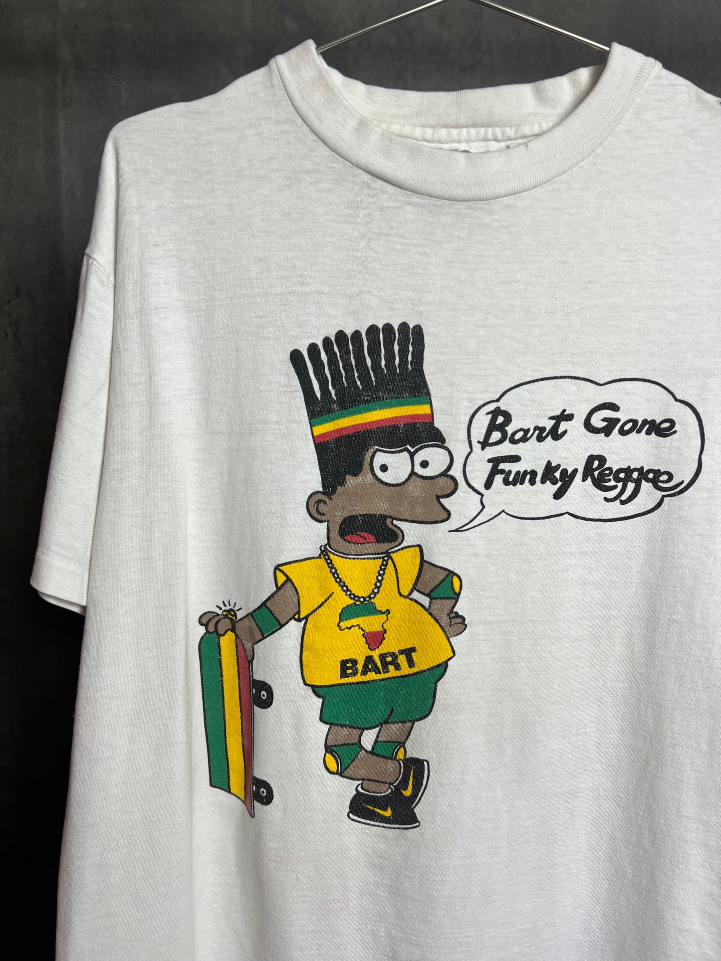 1990s Bart gone funky reggae tee [xl]