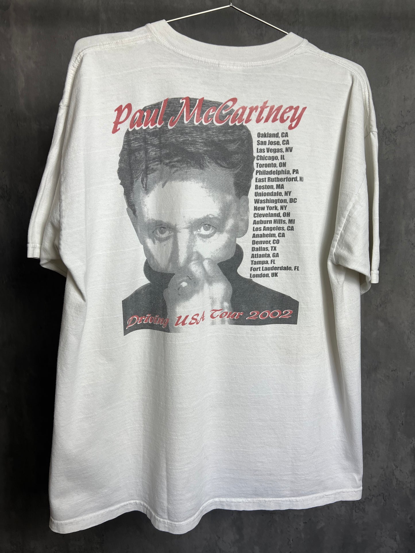 2000s Paul McCartney tour tee [xl]