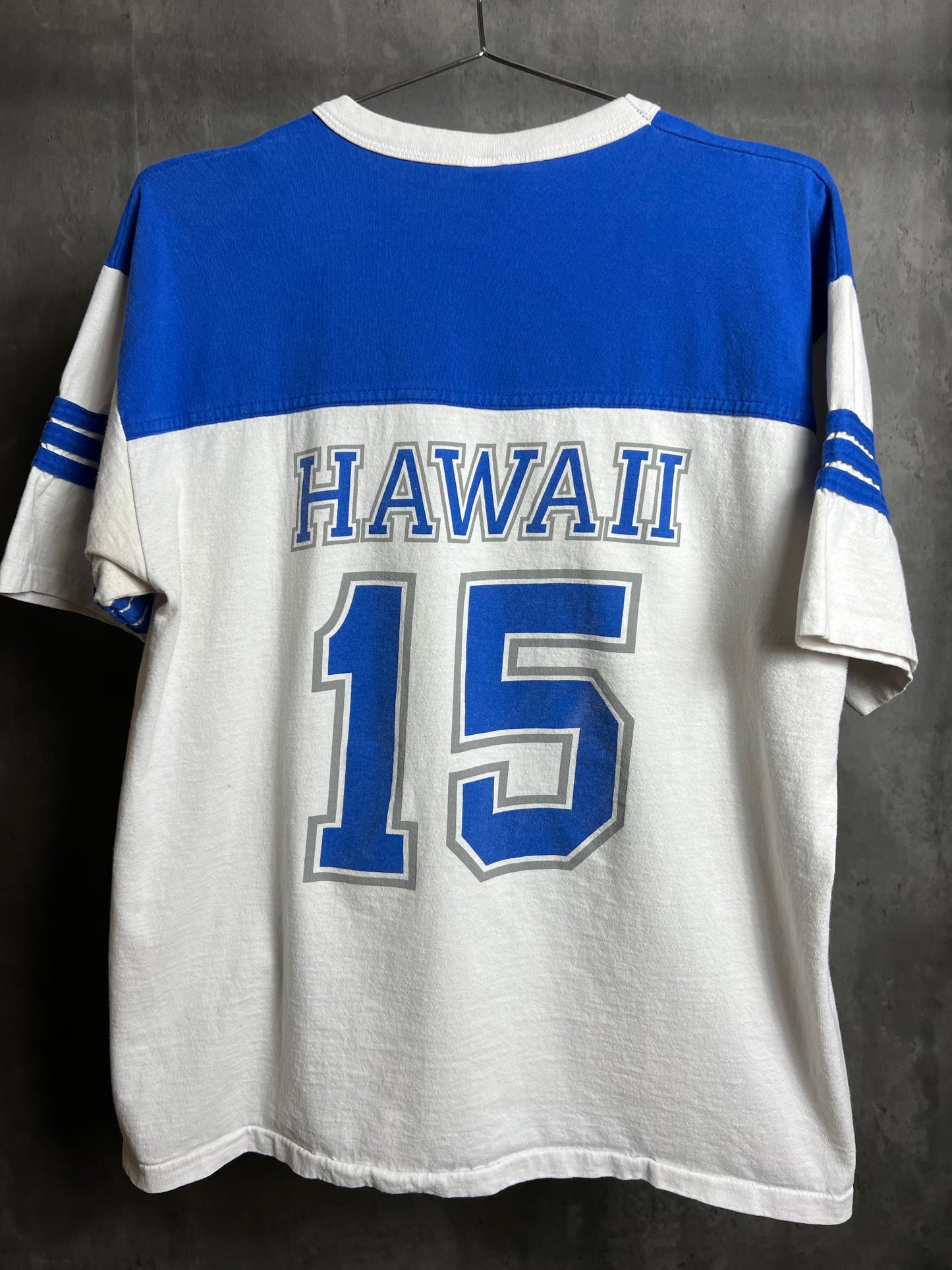 1990s Hawaii #15 Jersey tee [L]