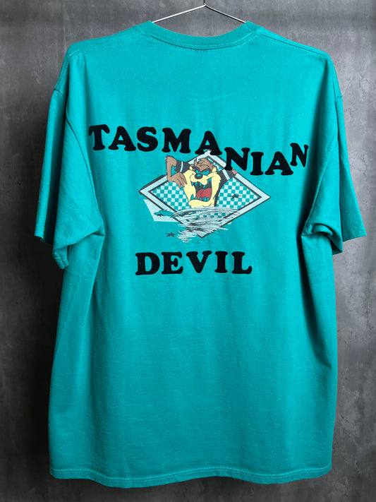 1990s Tasmanian devil felt tee [xl]